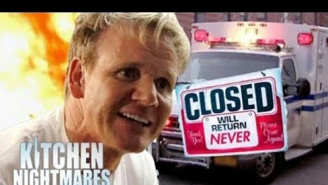 'Gordon Ramsay\'s Top 5 SHUTDOWNS!!! (Kitchen Nightmares)'