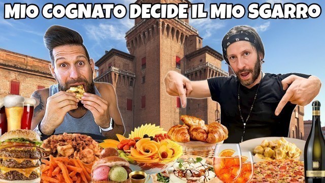 'MIO COGNATO CONTROLLA il mio CHEAT DAY a FERRARA - MAN VS FOOD'