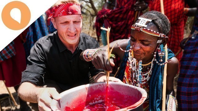 'GULPING DOWN RAW GOAT BLOOD - MAGICAL KENYA EPISODE #2'