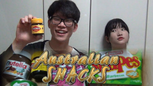 'Koreans Try Australian Snacks!!! | w/ Sister'