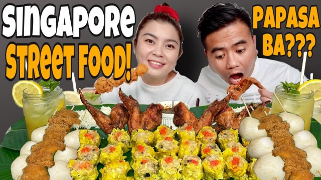 'SINGAPORE STREET FOOD | CRAVINGS | MUKBANG | MUKBANG PHILIPPINES'