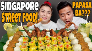 'SINGAPORE STREET FOOD | CRAVINGS | MUKBANG | MUKBANG PHILIPPINES'