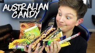 'BRITISH TRYING AUSTRALIAN CANDY!'