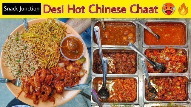 'Desi Hot Chinese Chaat Platter || Delhi Street Food'