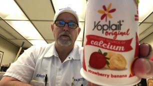 'Yoplait Original Strawberry Banana Low Fat Yogurt #The Beer Review Guy'