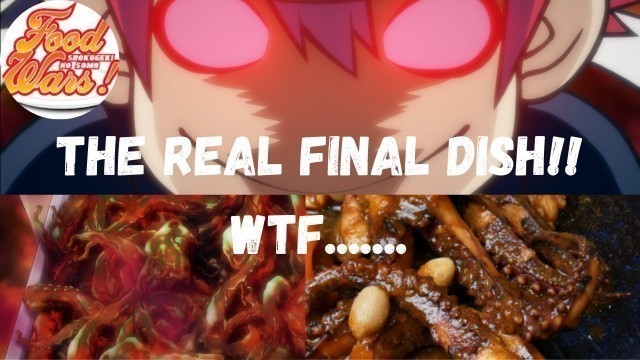 'FOOD WARS RECIPE / THE REAL FINAL DISH / 1000 Subscriber Special!!'