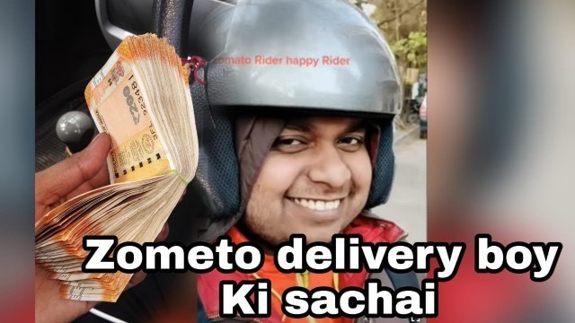 'Zomato delivery boy video part 1-2 tiktok sonu zomato boy viral video funny boy 2020'