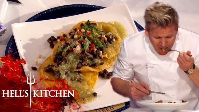 'Gordon Ramsay Loving The Food! | Hell\'s Kitchen | Part Two'