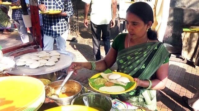 'Famous South Indian Breakfast in Vizag | Idli / Poori / Medu Vada / Mysore Bonda & Onion Uttapam'