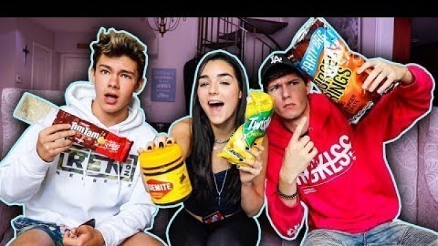 'TRYING AUSTRALIAN FOODS (Feat. Indiana Massara & Zach Justice)'