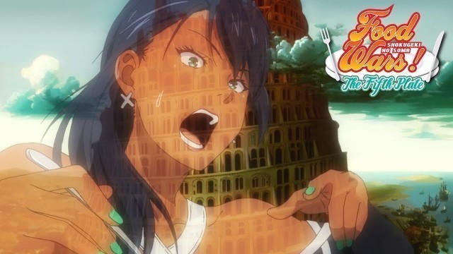 'Tower of Babel Pie | Food Wars! The Fifth Plate'