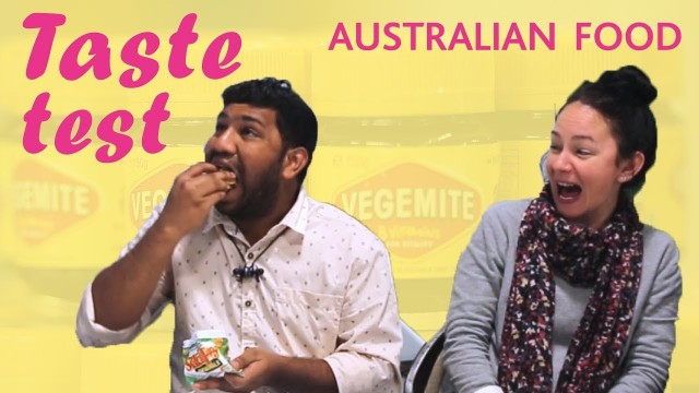 'International Students Try AUSTRALIAN Food - Taste Test EP 01'