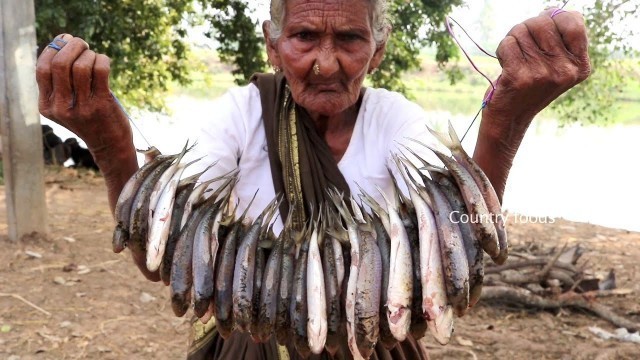 'My Grandma Cooking Fish fry | Fish Fry Recipe | 105 Mastanamma | Country foods'