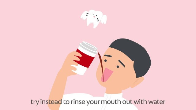 'Ask Colgate: How can I prevent food & drink from staining my teeth?'