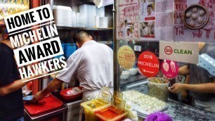 'SINGAPORE STREET FOOD - CHINATOWN HAWKER TOUR (CHEAPEST MICHELIN MEALS)'