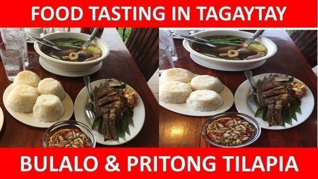 'Food Tasting Bulalo in Tagaytay Shakeys Pilar and Wendy\'s MOA'