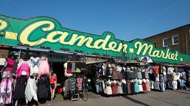 'Camden Market Food and Craft Street Market in London'