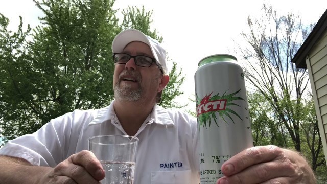 'Cacti Agave & Lime Spiked Seltzer 7.0%abv #The Beer Review Guy'