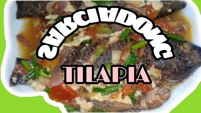 'HOW TO COOK SARCIADONG TILAPIA||PINOY FOOD||Ann Magz Vlog'