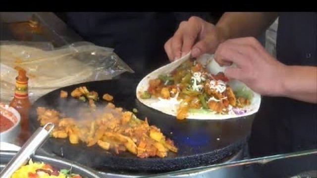 'London Street Food. Mexican Fast Food Restaurant in Camden Market, Camden Town'