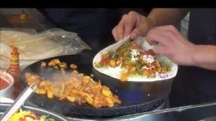 'London Street Food. Mexican Fast Food Restaurant in Camden Market, Camden Town'