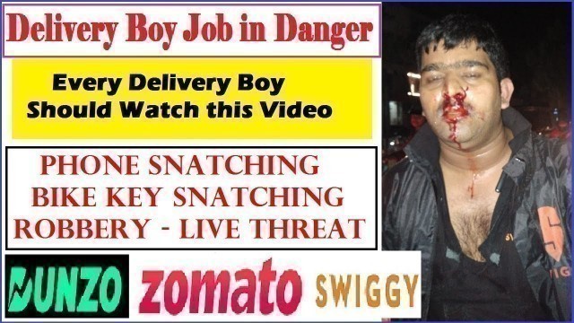 'Delivery Boy Job in Danger - Swiggy/ Zomato/ Dunzo'