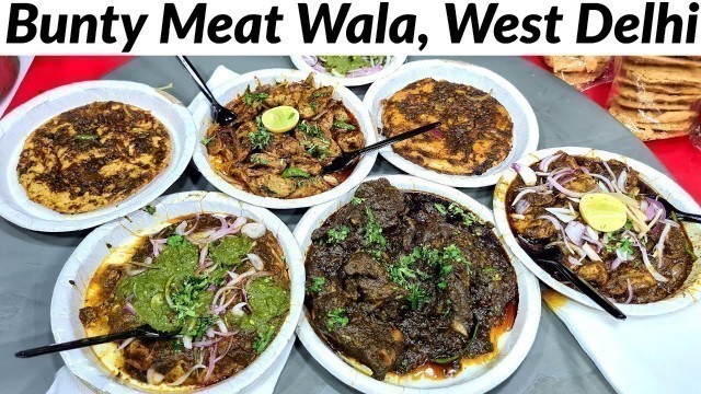 'Mutton Ka BAAP! Best RARA MUTTON at Bunty Meat Wala | Delhi Street Food'