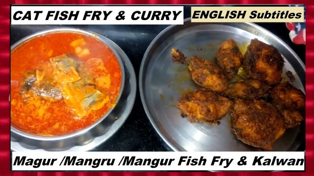 'CAT FISH / Magur /Mangru / Mangur fish Fry & Curry | Marathi Recipe | ENGLISH Subtitles'