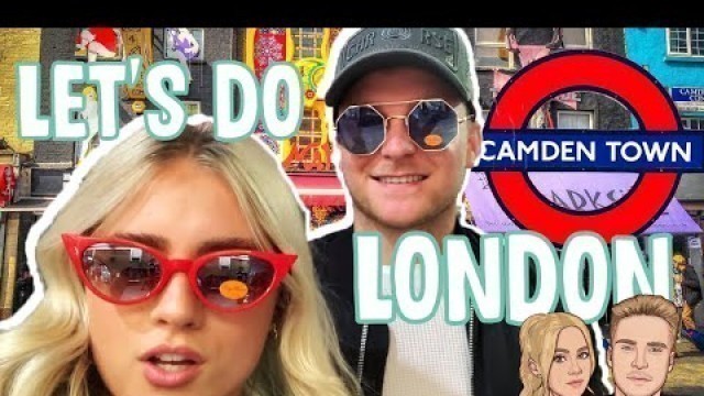 'CAMDEN MARKET FOOD REVIEW LONDON | Weekly Vlog #camdenmarket'