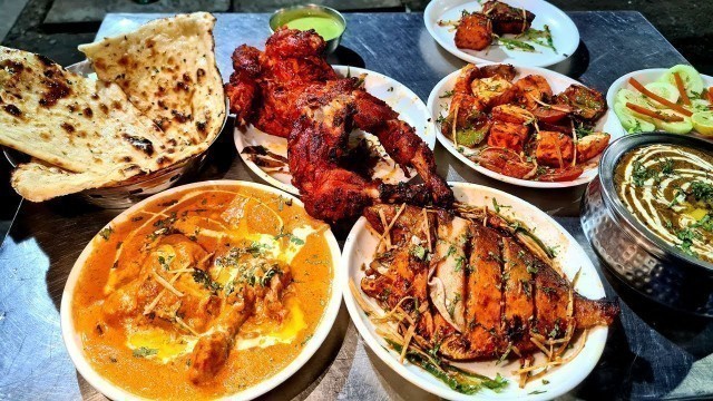 'NONVEG STREET FOOD KE KING. BEST BUTTER CHICKEN & FULL POMFRET MACHI & WHOLE TANDOORI. Indian Food'