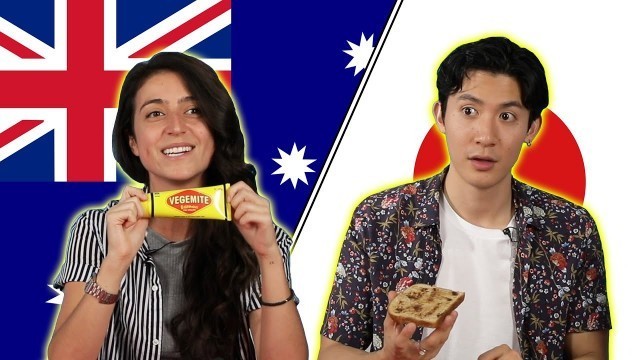 'Australian & Japanese People Swap Snacks'