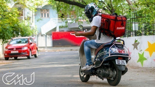 'A Day In Life of a Zomato Delivery Boy'