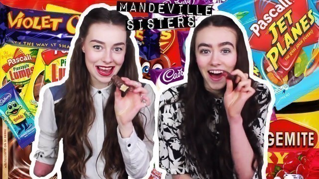 'BRITISH SISTERS TRY AUSTRALIAN CANDY'