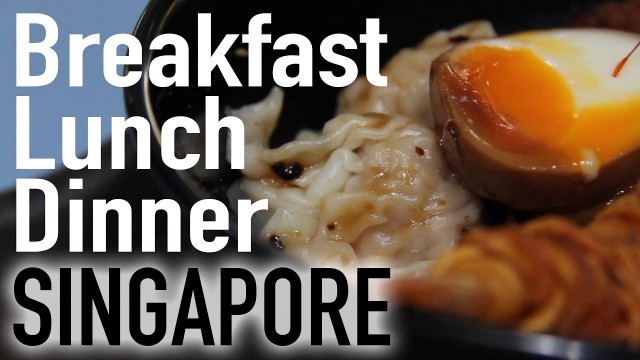 '3 Earth-Shatteringly Delicious Meals @ Singapore\'s Amoy St Food Centre'