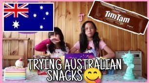 'FILIPINO KIDS TRYING AUSTRALIAN SNACKS!'