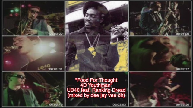 '\"Food For Thought 4D Youthman\" (UB40 feat. Ranking Dread)'