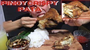 'CRISPY PATA PINOY FOOD  (MUKBANG)'