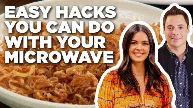 'Easy Hacks You Can Do With Your Microwave | The Kitchen | Food Network'