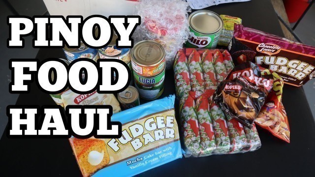 'Pinoy food Haul| Pinay in america| Aiza Benoit'