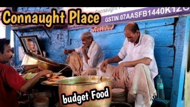 'Best, Lunch time budget food, connaught place. Street food Delhi.'