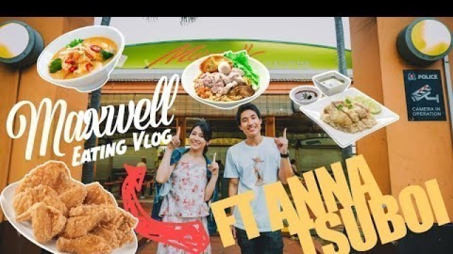 'Singapore Hawker Tour with a Japanese TV Presenter! | Exploring Maxwell Food Centre!'