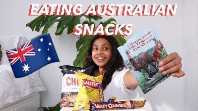 'TRYING AUSTRALIAN SNACKS//KIWI V.S. AUSSIE FOOD'