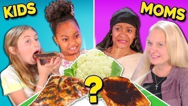 'Can Kids Guess Their Mother’s Cooking? | People Vs. Food (Prank)'