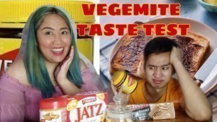 'FILIPINOS TRY AUSTRALIAN SNACKS (VEGEMITE TASTE TEST)'