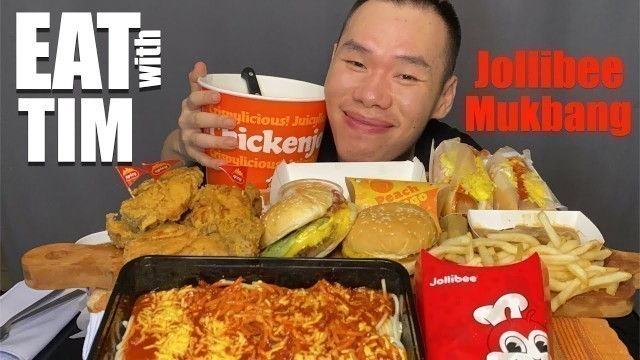 'Jollibee Mukbang | OUR BEST EPISODE | Mukbang Philippines | Pinoy Food Mukbang ( Eat with Tim Ep.8 )'