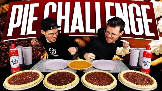 'THANKSGIVING PIE CHALLENGE! | 21,000 Calorie Food Challenge | Man vs. Food'