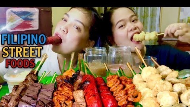 'KANTO STYLE FILIPINO STREET FOODS | FILIPINO FOOD MUKBANG PHILIPPINES'