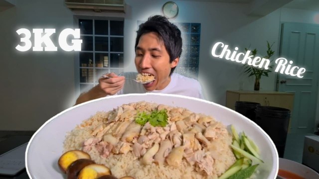 'Homemade Hainanese Chicken Rice Mukbang! | Authentic Singapore Street Food Mukbang! | Support Local!'