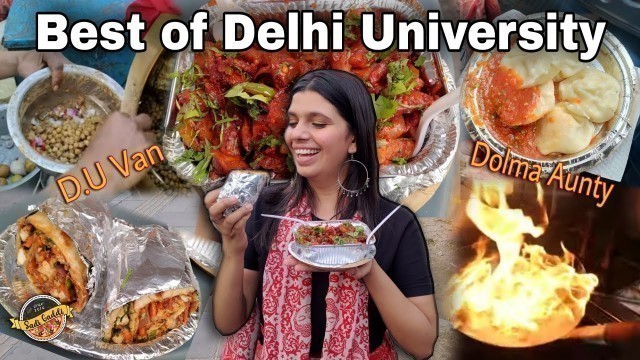 'BEST Food in Delhi University North Campus | Hidden Gems | Street Food Episode 1'