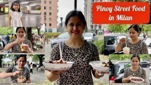 'Pinoy Street Food in Milan | Pinoy Food Abroad | Filipino Food | Pinoy Street Food Bande Nere'